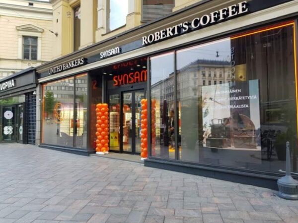 Synsam lippulaivamyymälä Helsinkiin